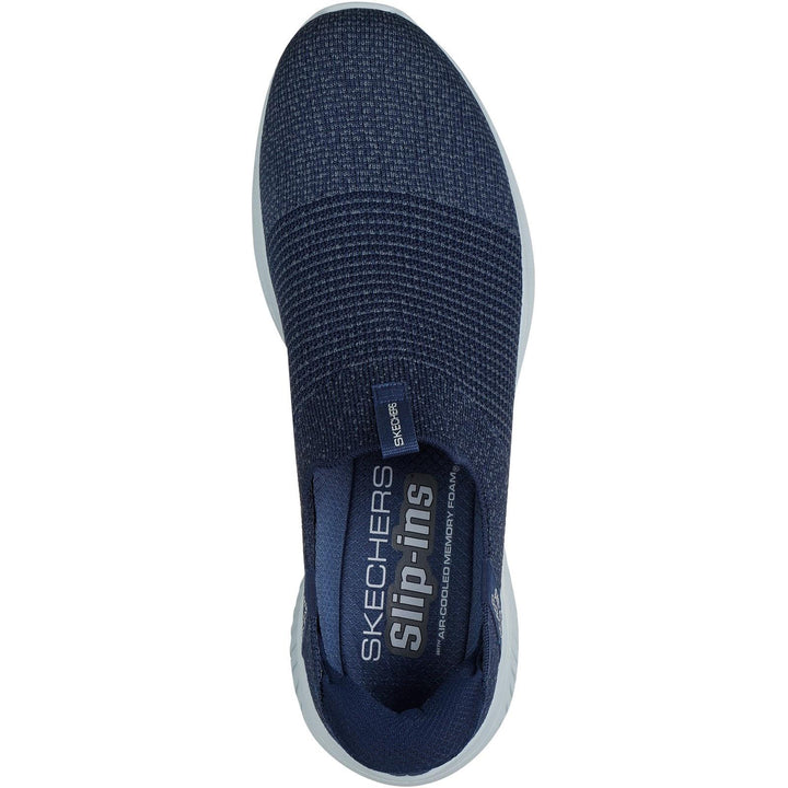 Men's Wide Fit Skechers 232901 Slip-ins Ultra Flex 3.0 Nezzo Trainers in Navy/Blue - Image 1