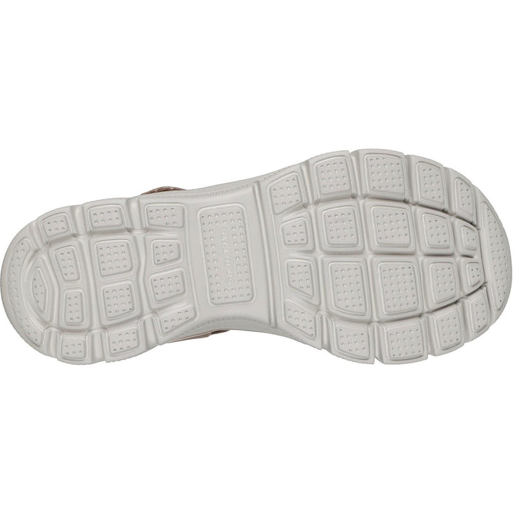 Women's Relaxed Fit Skechers 163532 Easy Going All Day Chic Sandals in Taupe - Image 1