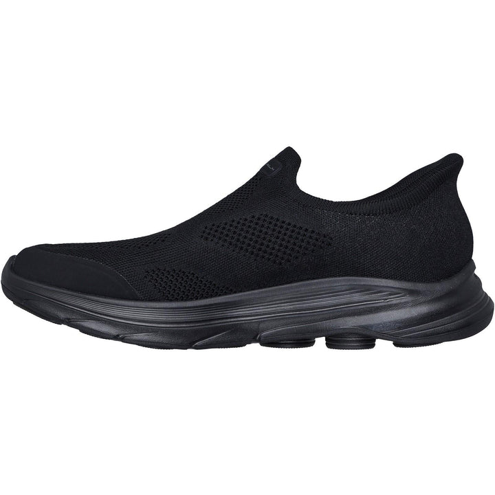 Men's Wide Fit Skechers 216784 Slip-ins Go Walk 8 Pelayo Trainers in Black - Image 1