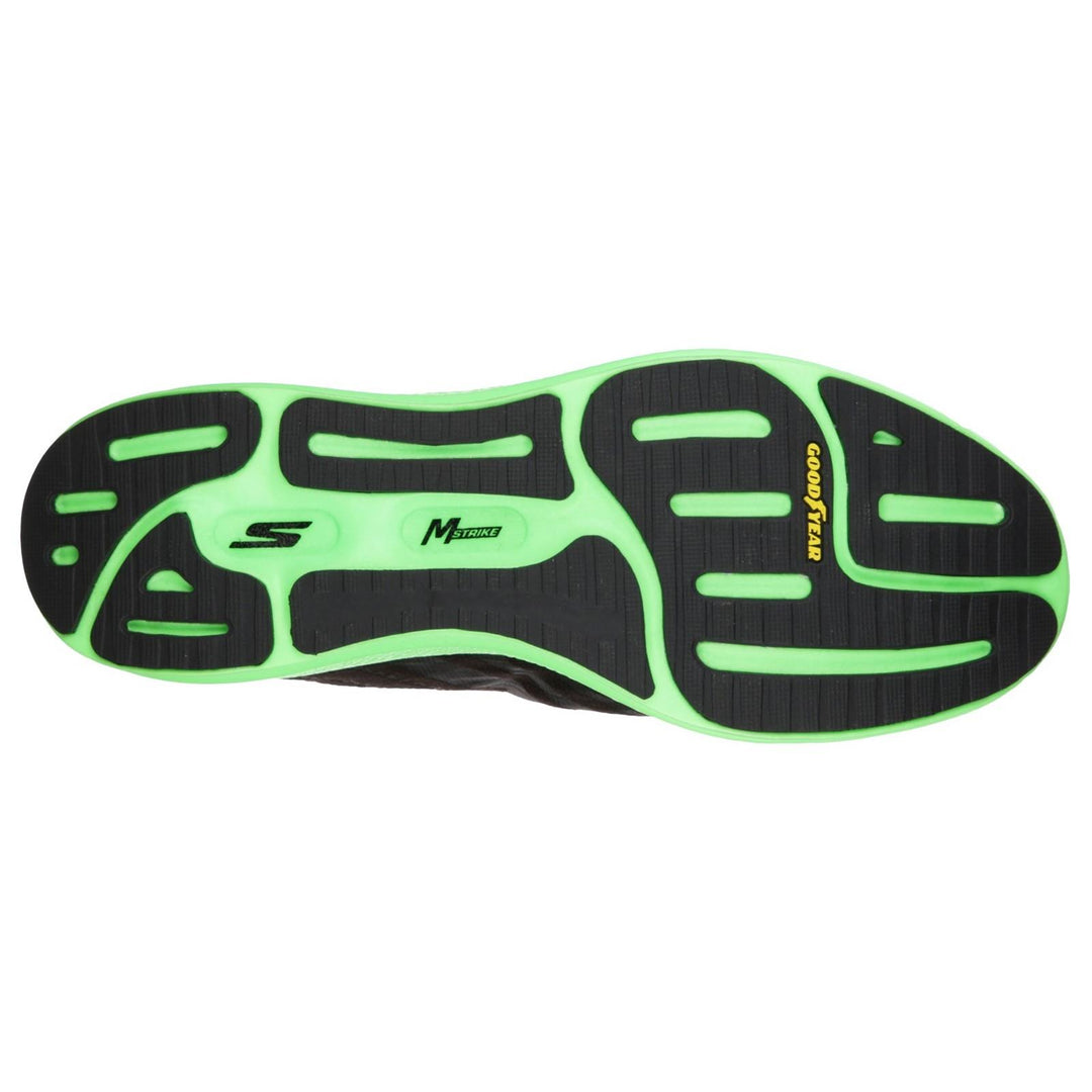 Men's Wide Fit Skechers Go Run Razor + Razor + Sports Trainers