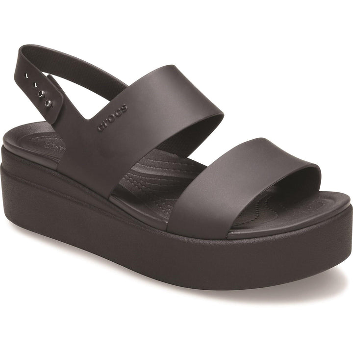 Sandalias de cuña baja Crocs 206453 Brooklyn para mujer