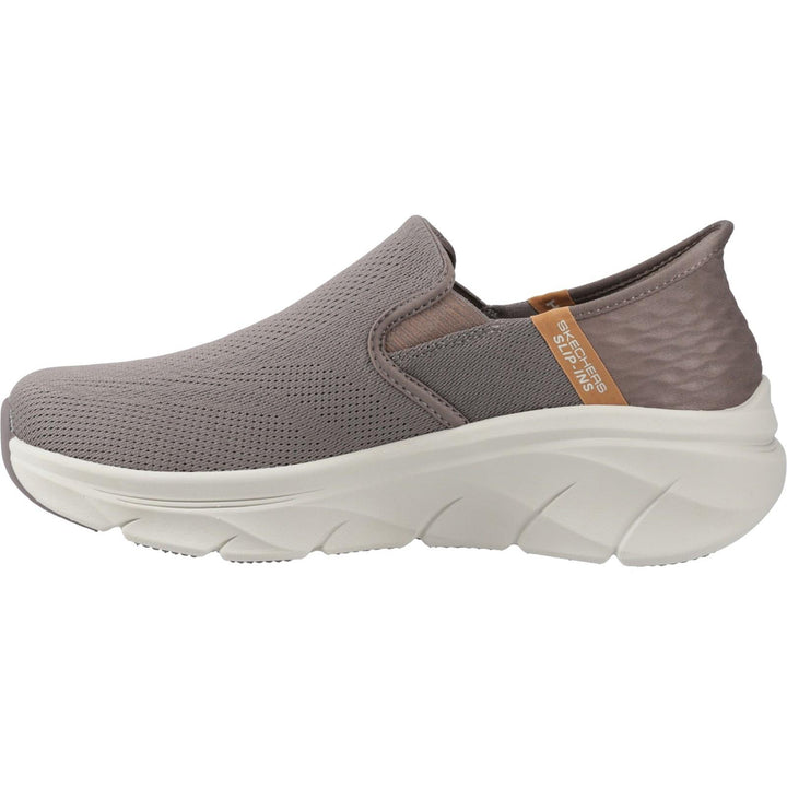 Men's Relaxed Fit Slip-ins Skechers 232463 D'lux Walker Trainers in Brown - Image 1