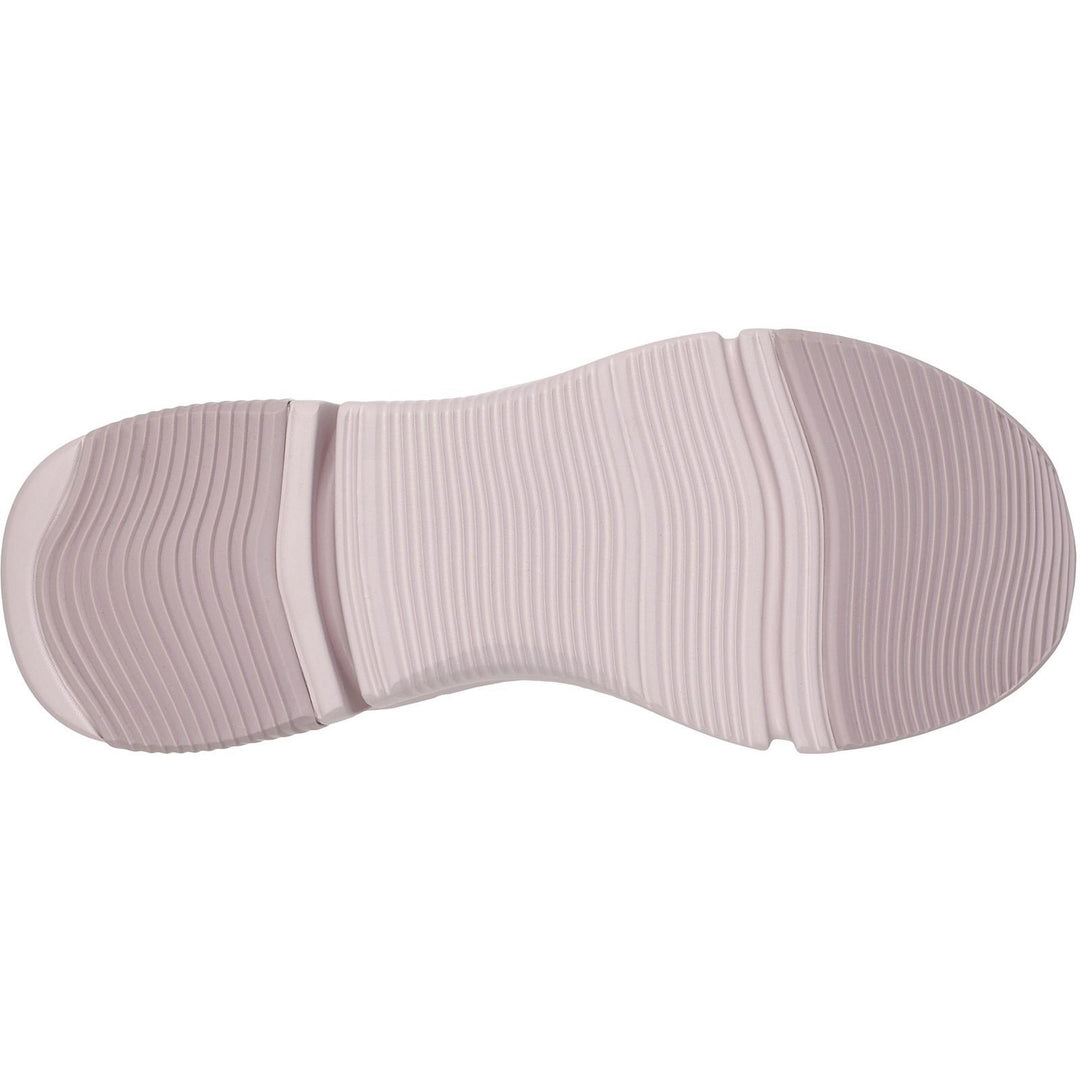 Women's Wide Fit Skechers 117587 Slip-ins Bobs Sport Sparrow Flex Trainers in Blush - Image 6