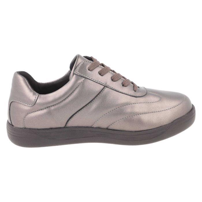 Women's Wide Fit DB Jessica Shoes in Black Synthetic - Image 9