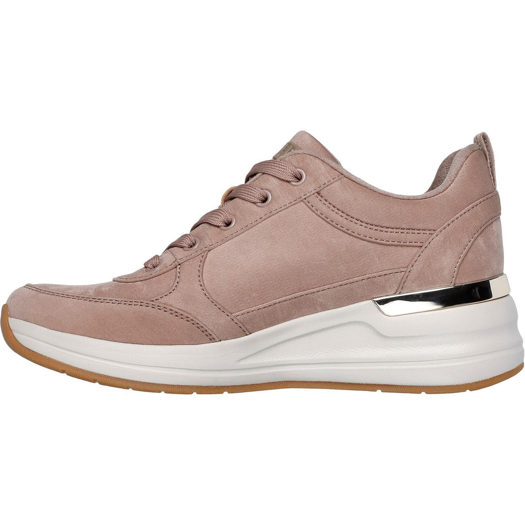 Women's Wide Fit Skechers 177349 Billion 2 Trainers in Taupe - Image 4