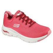 Skechers 149057 Wide Unny Outlook Sports Trainers Rose-2