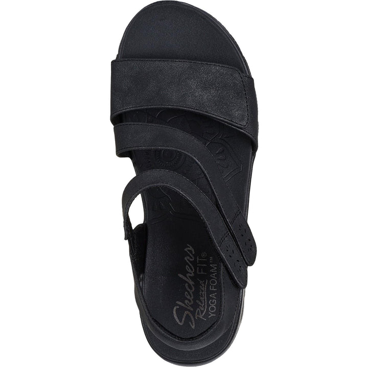 Women's Relaxed Fit Skechers 163532 Easy Going All Day Chic Sandals in Taupe - Image 1