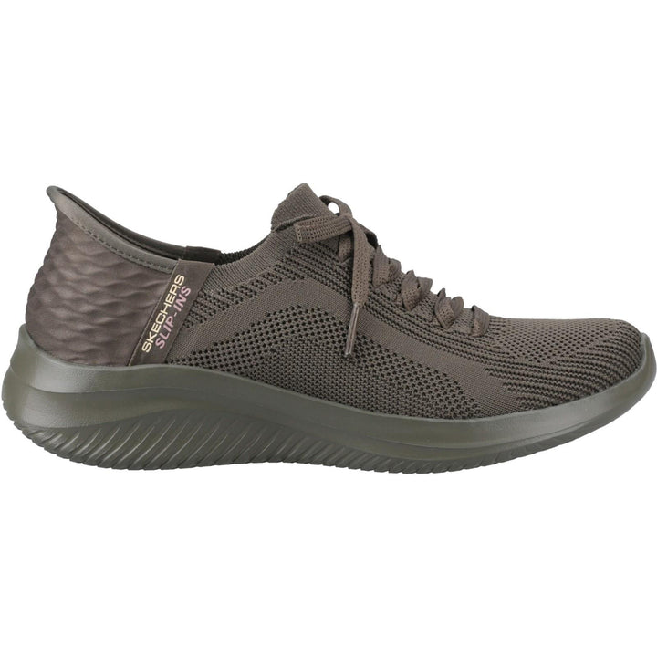 Women's Wide Fit Skechers 150447 Slip-ins Ultra Flex 3.0 Pure Color Trainers in Dark Navy - Image 1