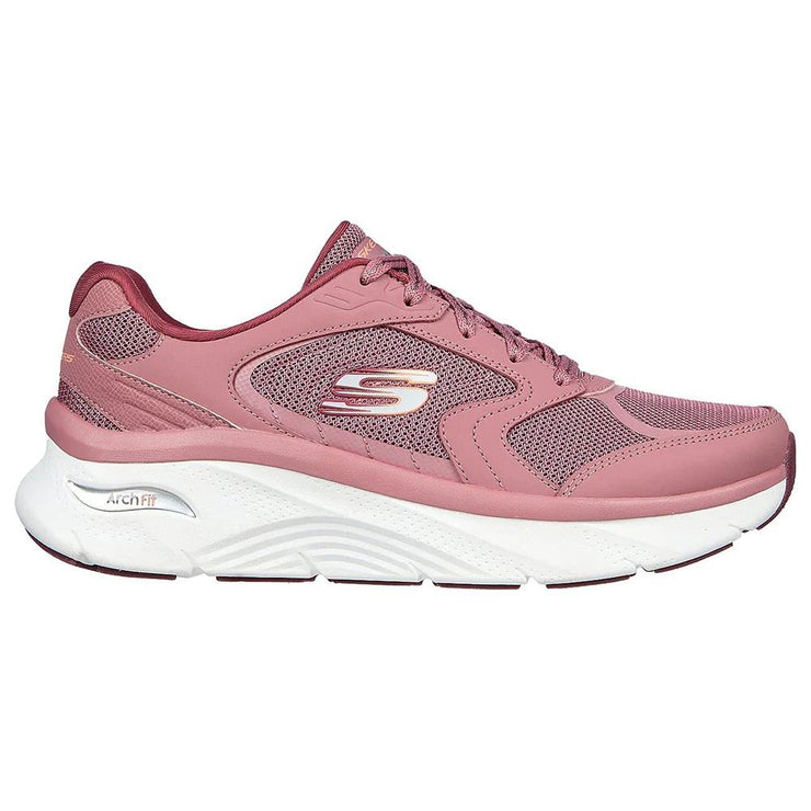 Skechers 149686 Wide Relaxed Arch Fit D'lux Trainers Mauve-1