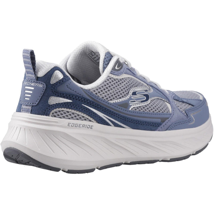 Women's Wide Fit Skechers 150493 Edgeride Trainers in Slate - Image 1