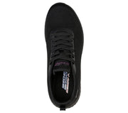 Skechers 117209 Extra Wide Bobs Squad Chaos Face Off Trainers Black-4