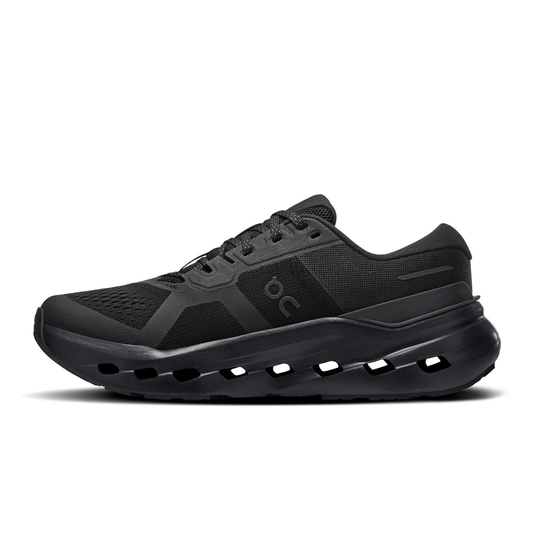 Men's Wide Fit On Cloudrunner 3 Wide Trainers in Black/Black - Image 4