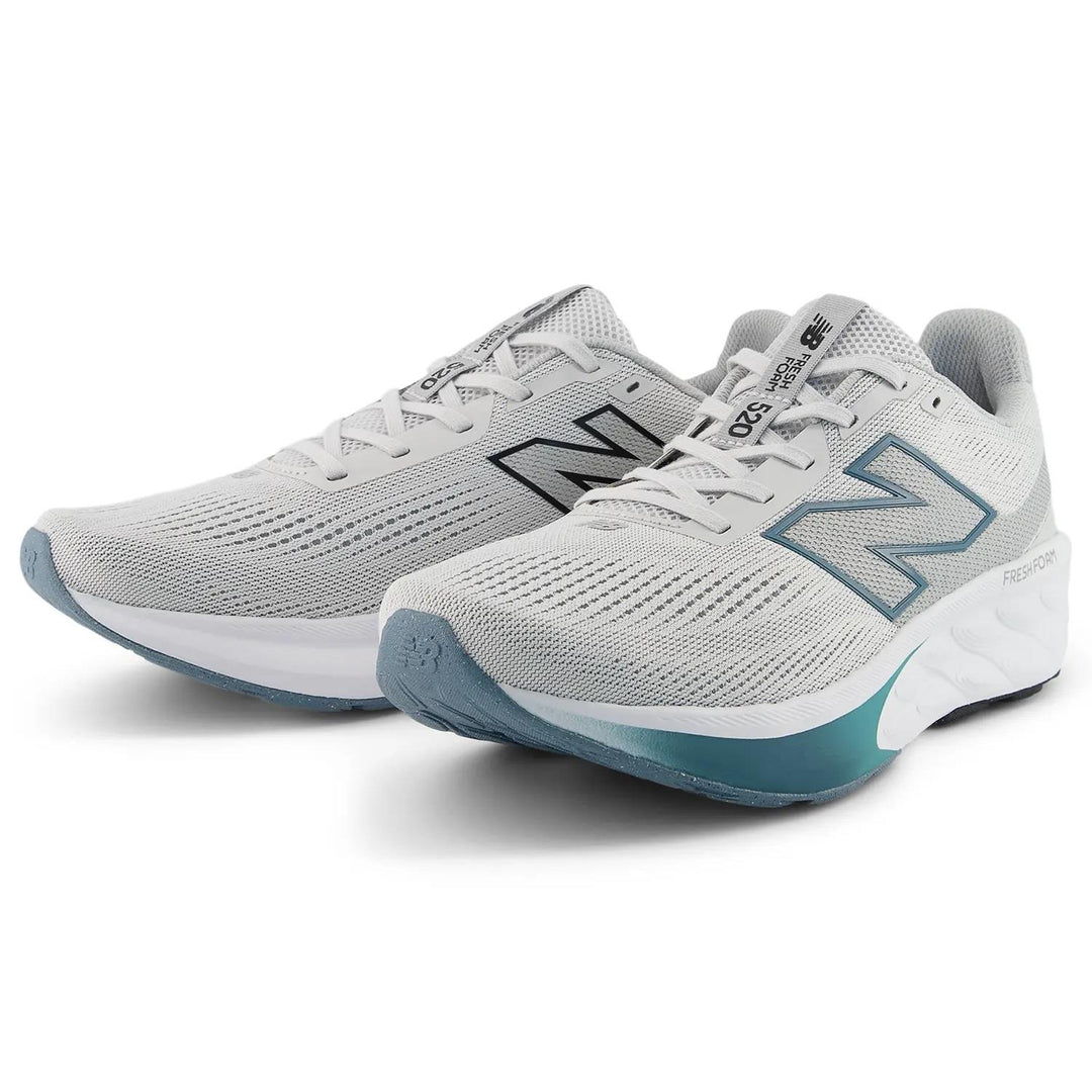 Men's Wide Fit New Balance M5206IE Walking/Running Trainers - Fresh Foam in Light Grey/Teal - Image 6