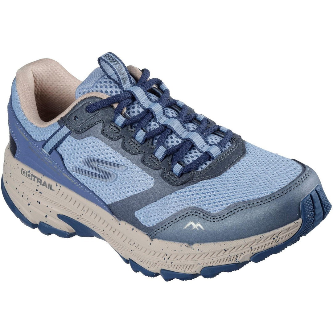 Women's Wide Fit Skechers 129525 Go Run Trail Altitude 2.0 Ravine Trainers in Slate - Image 3
