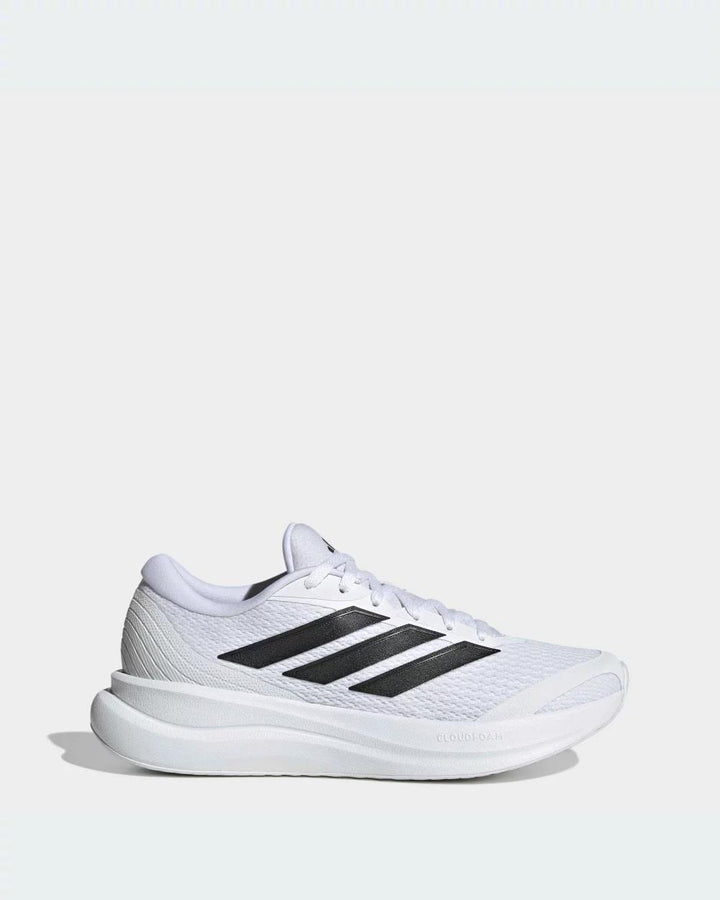 Men's Wide Fit Adidas Runfalcon 6 IH1814 Walking/Running Trainers in White/Black - Image 1
