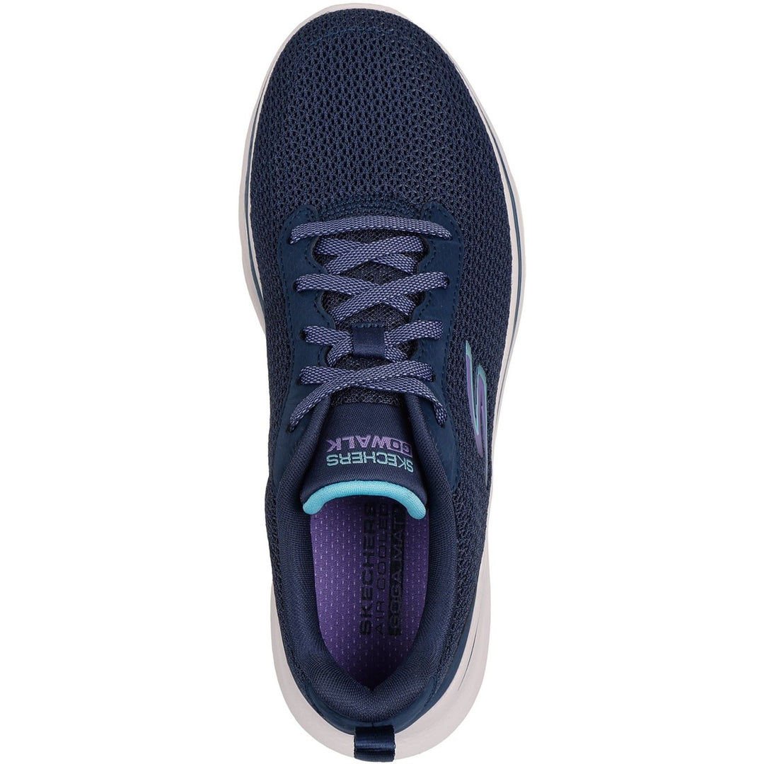 Women's Wide Fit Skechers 125263 Go Walk 7 Kaylor Trainers