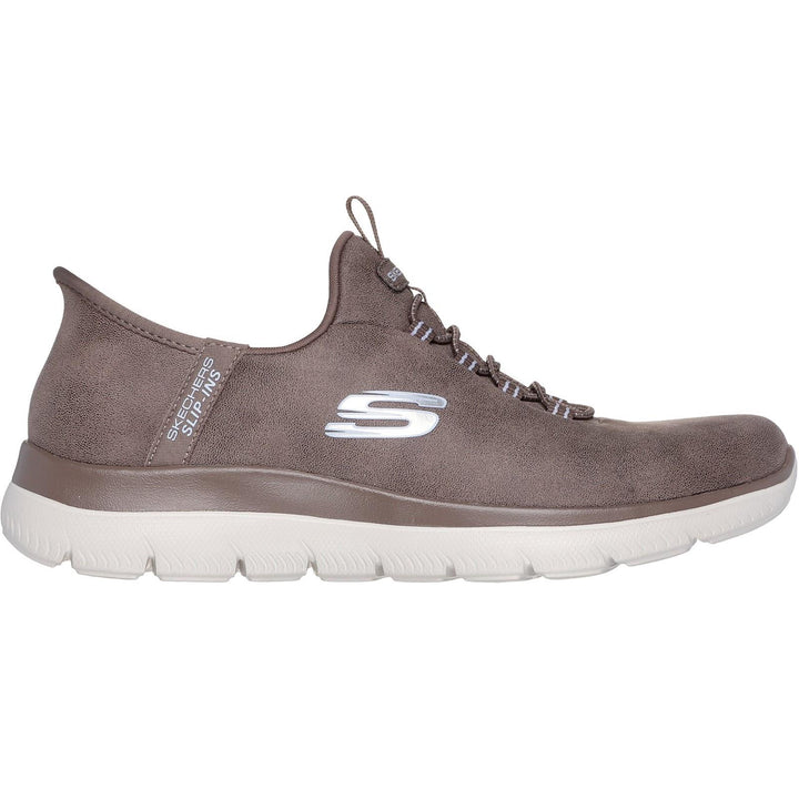 Women's Wide Fit Skechers 150254 Slip-ins Summits Trainers