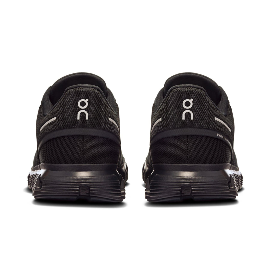 Men's Wide Fit On Cloud 6 Wide Trainers - Black in Black/Black - Image 6