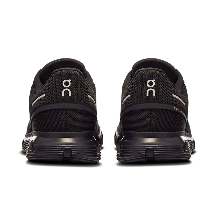Men's Wide Fit On Cloud 6 Wide Trainers - Black in Black/Black - Image 1