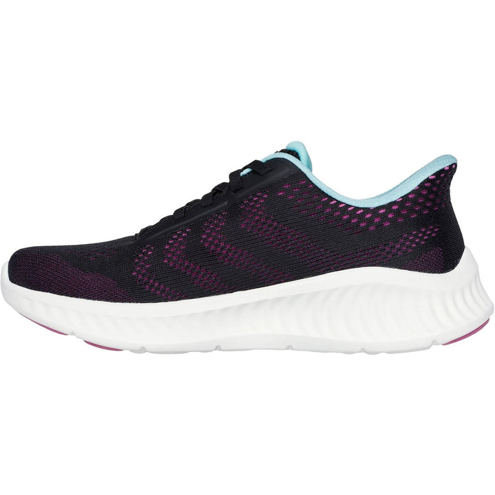 Women's Wide Fit Skechers 125643 Slip-ins Go Walk Now Khloe Trainers