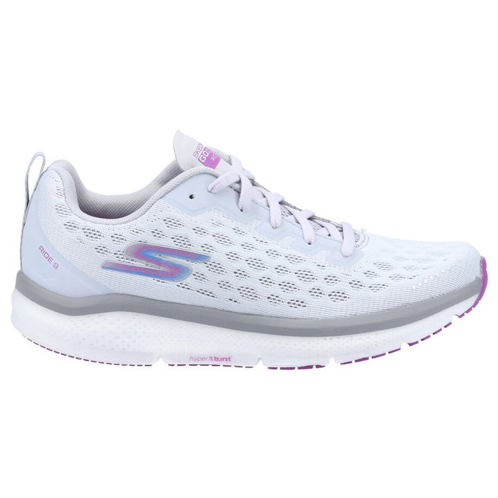 Women's Wide Fit Skechers 172005 Go Run Ride 9 Trainers