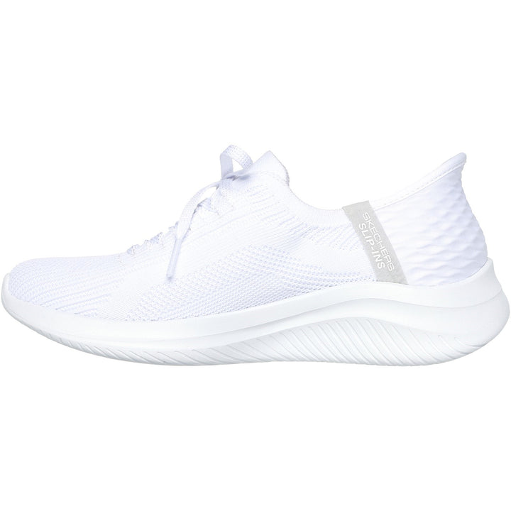 Women's Wide Fit Skechers Slip-ins 149710 Ultra Flex Brilliant Path Trainers in Black - Image 1