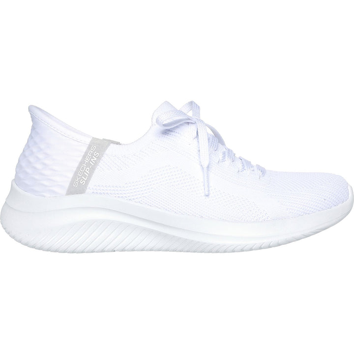 Women's Wide Fit Skechers Slip-ins 149710 Ultra Flex Brilliant Path Trainers in Black - Image 1