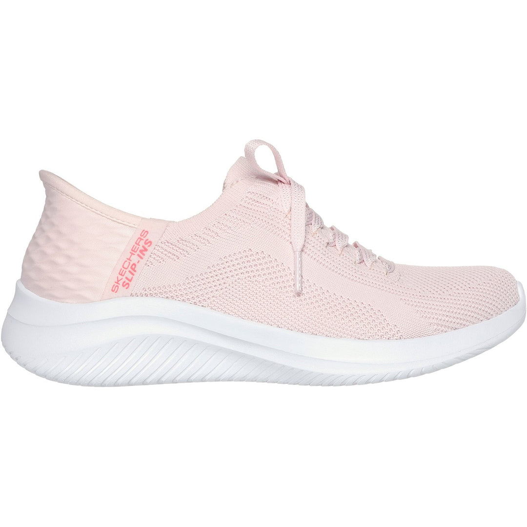 Women's Wide Fit Skechers Slip-ins 149710 Ultra Flex Brilliant Path Trainers in Black - Image 23