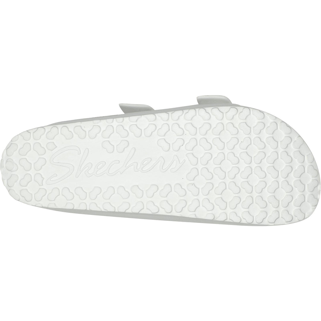 Women's Wide Fit Skechers 111590 Foamies Arch Fit Cali Breeze 2.0 Slippers