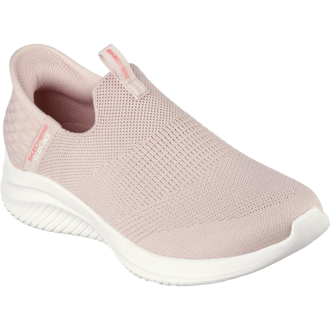 Zapatillas Skechers 149708 Slip-ins Ultra Flex 3.0 Cozy Streak de corte ancho para mujer in Negro - Image 8