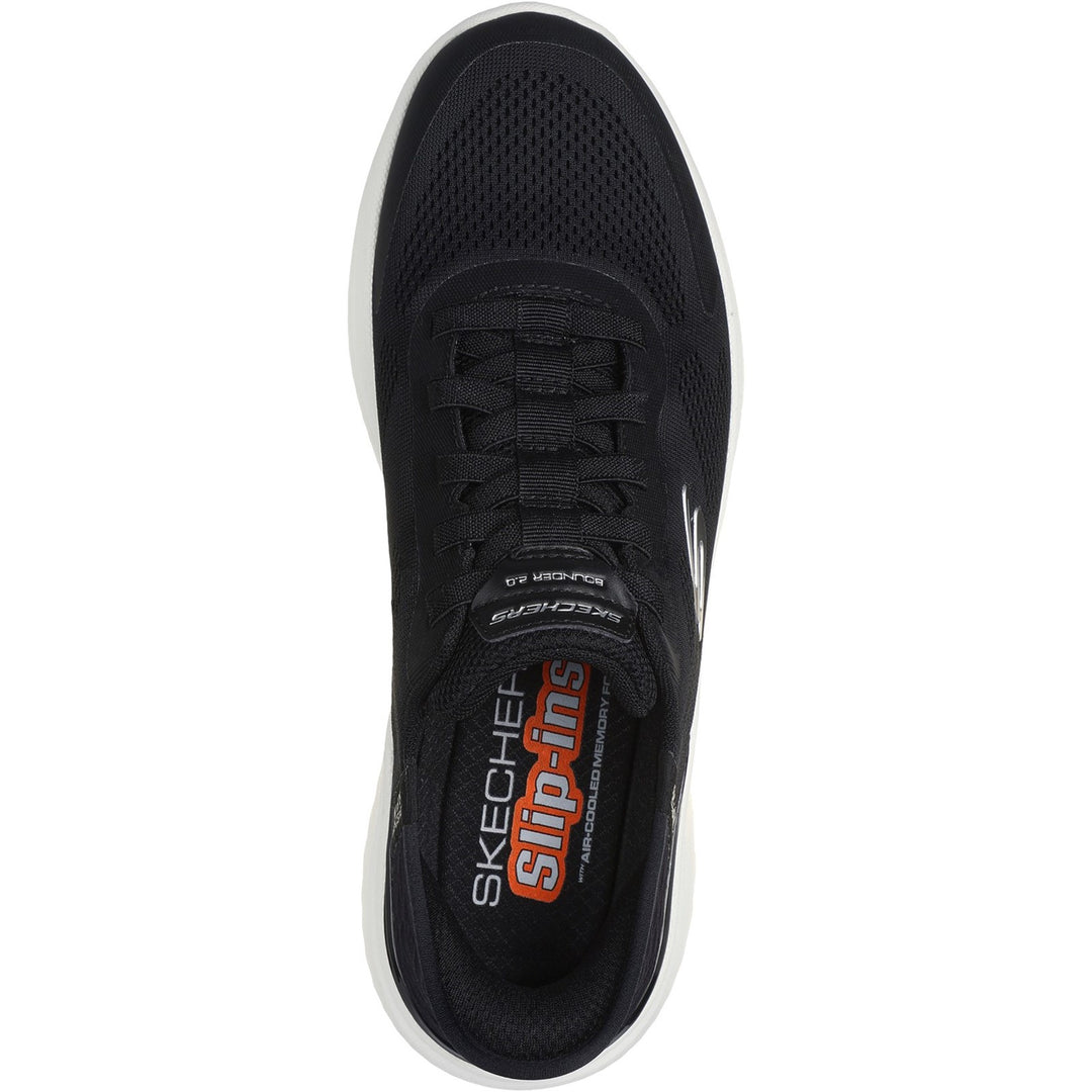 Zapatillas de deporte sin cordones Skechers 232459 Bounder 2.0 Emerged de corte ancho para hombre