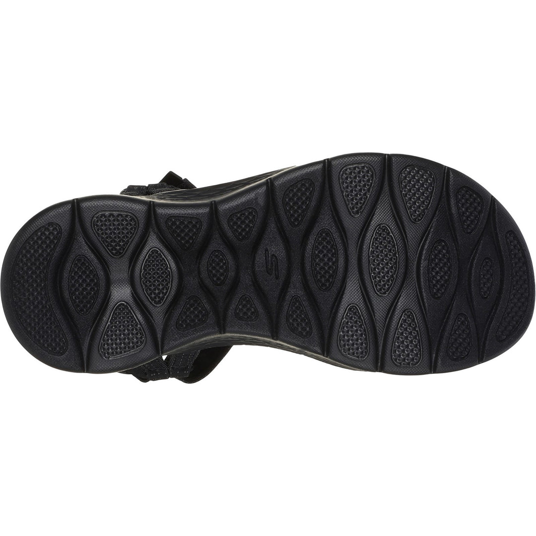 Women's Wide Fit Skechers 141451 Go Walk Flex Sublime Sandals in Navy - Image 17
