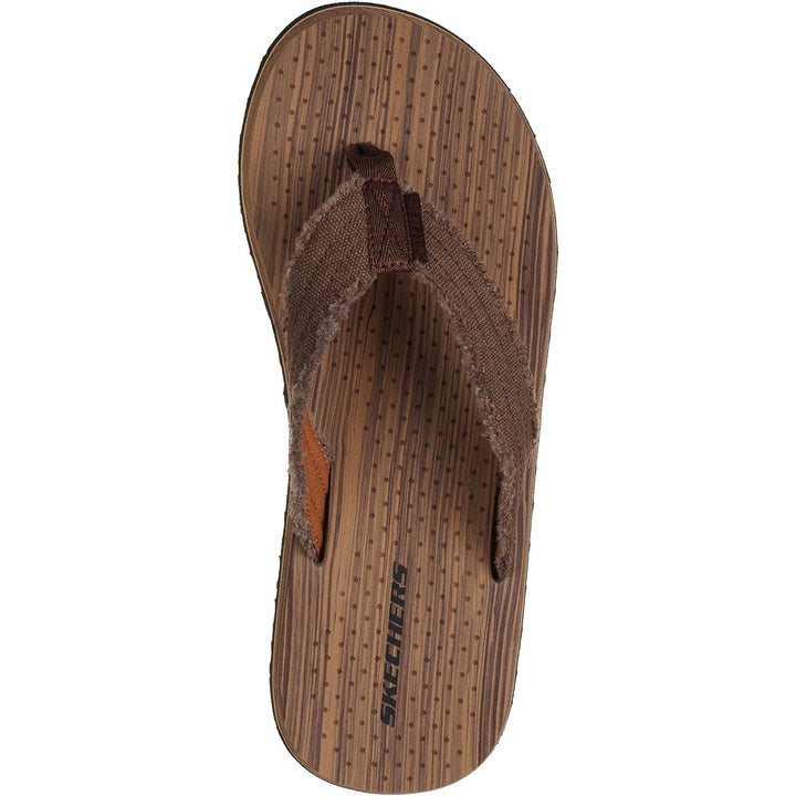 Men's Wide Fit Skechers 205098 Tantric Fritz Sandals - Brown in Brown - Image 1