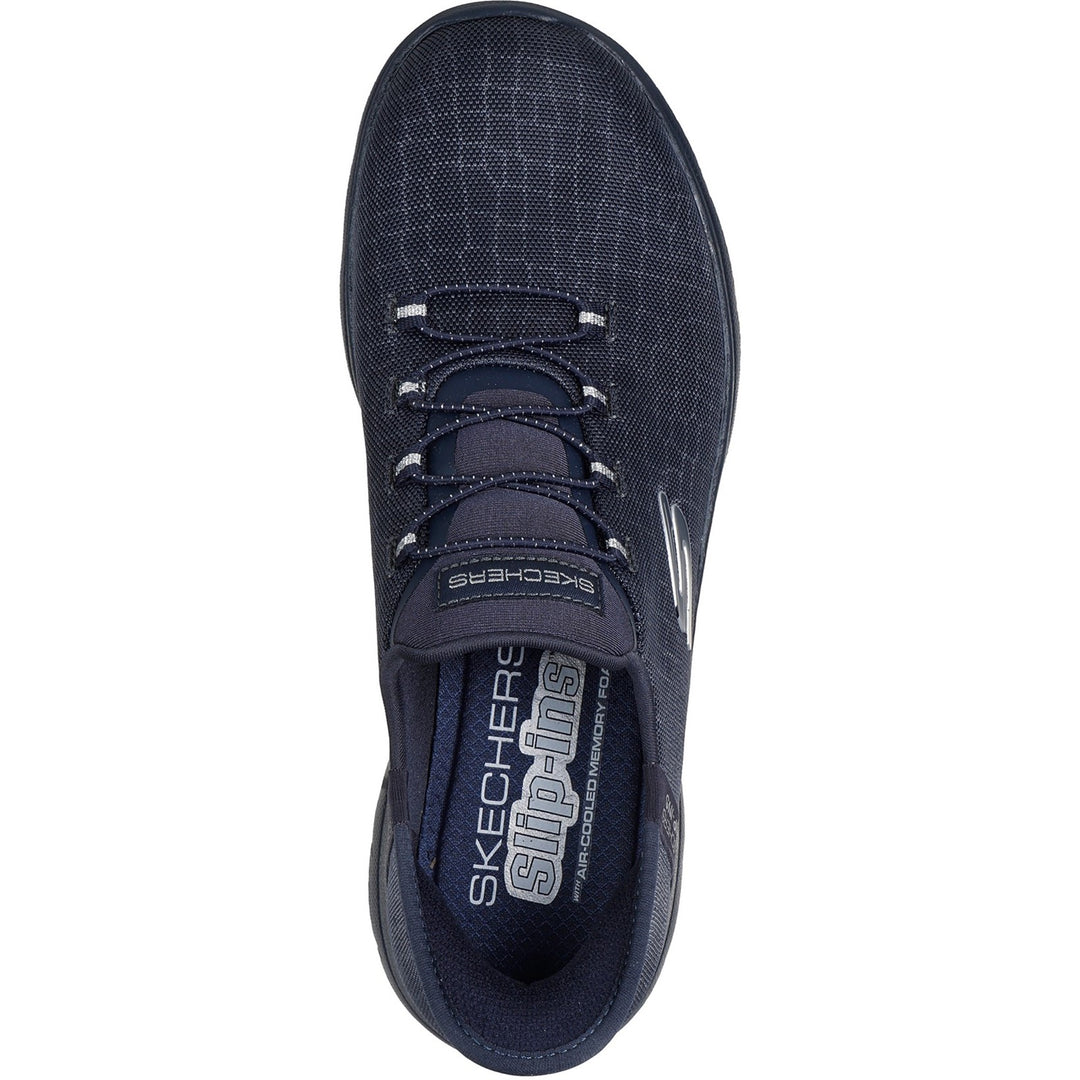 Women's Wide Fit Skechers 150128 Slip-ins Summits Classy Night Trainers in Dark Navy - Image 5