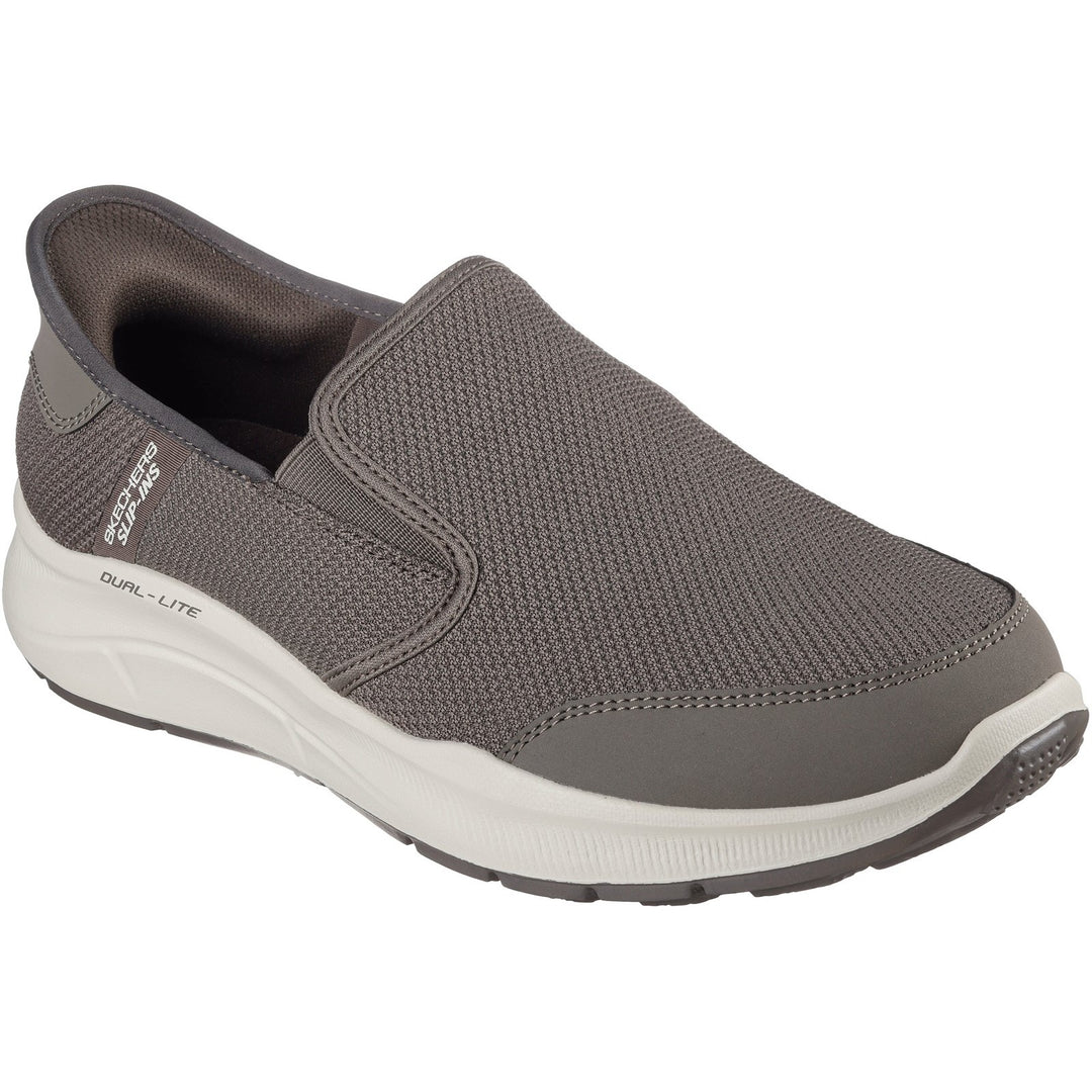 Zapatillas Skechers 232926 Slip-ins Equalizer 5.0 Drayze de corte relajado para hombre in Negro - Image 14