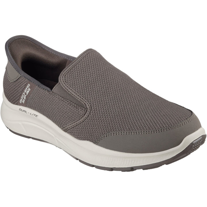 Zapatillas Skechers 232926 Slip-ins Equalizer 5.0 Drayze de corte relajado para hombre in Negro - Image 1
