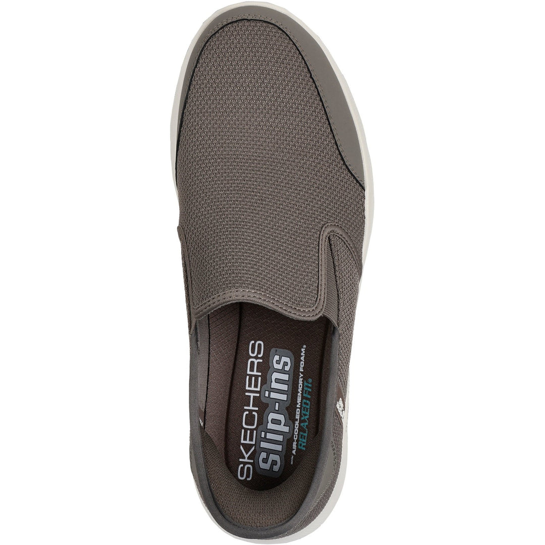Zapatillas Skechers 232926 Slip-ins Equalizer 5.0 Drayze de corte relajado para hombre in Negro - Image 16