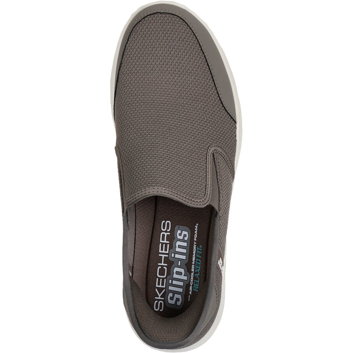 Zapatillas Skechers 232926 Slip-ins Equalizer 5.0 Drayze de corte relajado para hombre in Negro - Image 1