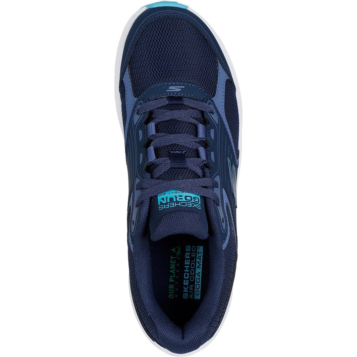 Women's Wide Fit Skechers 128606 Go Run Consistent 2.0 Advantage Trainers in Navy/Multi - Image 1