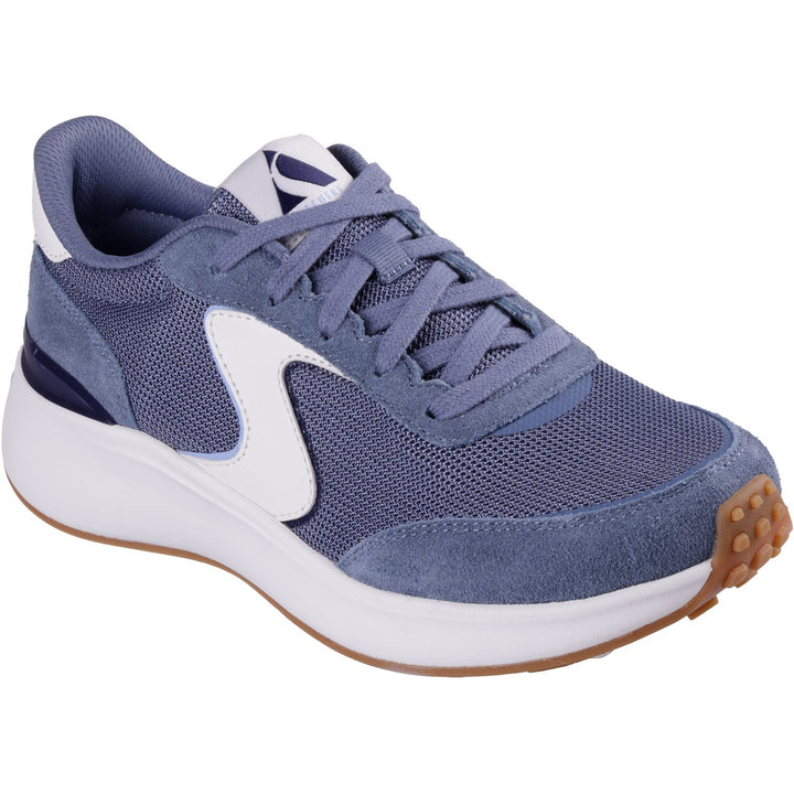 Women's Wide Fit Skechers 150600 Blvd Retro Revival Trainers