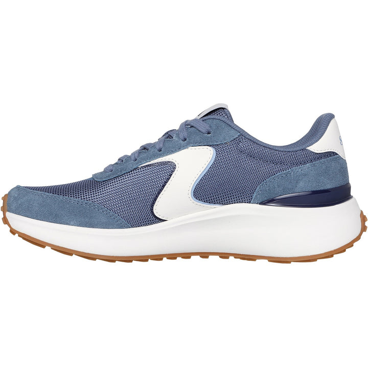 Women's Wide Fit Skechers 150600 Blvd Retro Revival Trainers