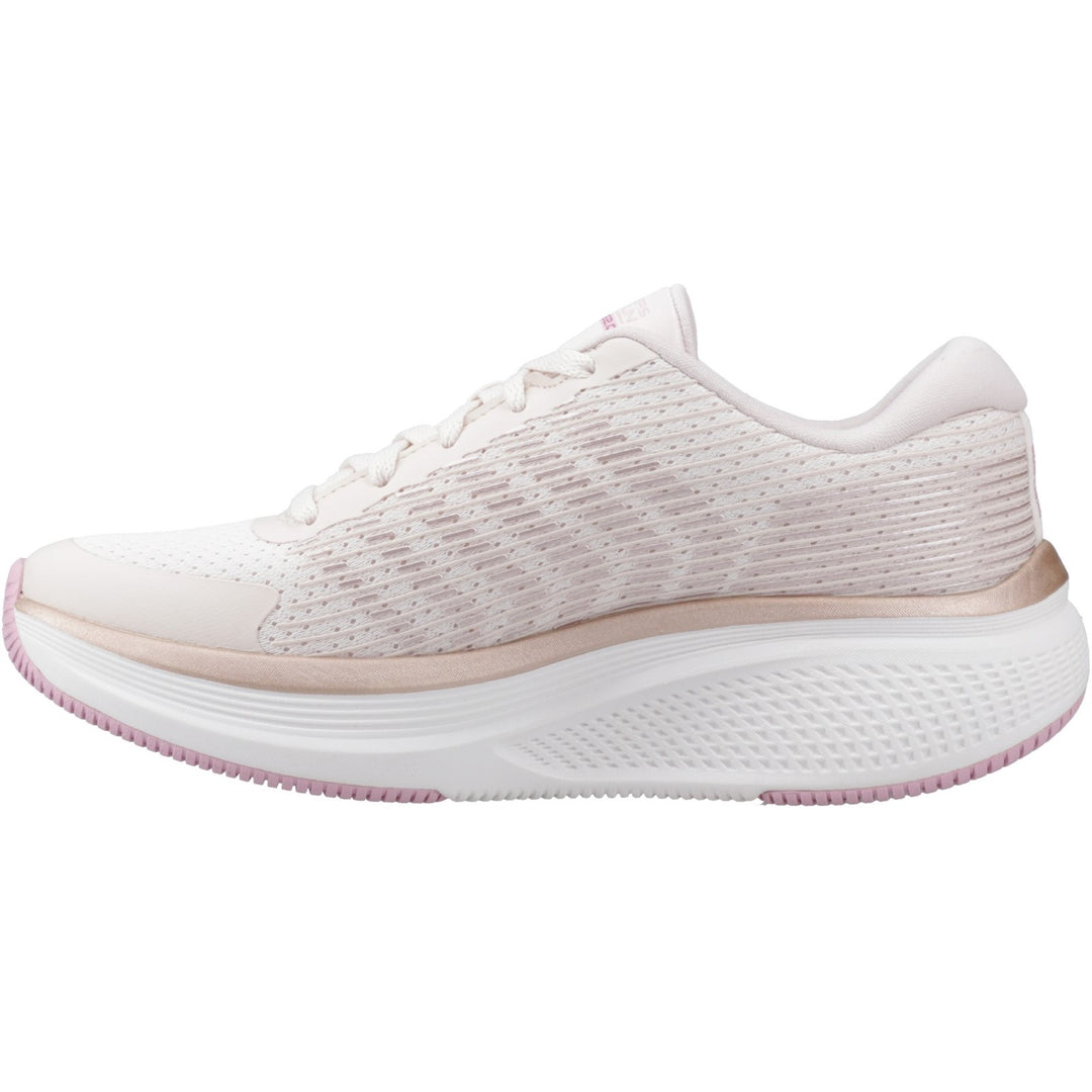 Women's Wide Fit Skechers 129008 Performance Go Run Elevate 2.0 Badric Trainers