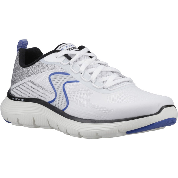 Men's Wide Fit Skechers 232828 Flex Advantage 5.0 Spreelo Trainers in Navy/Blue - Image 1