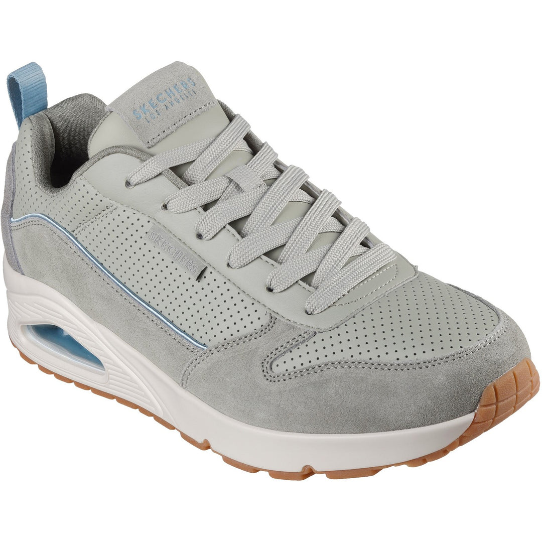 Men's Wide Fit Skechers 183011 Uno Stacre 2.0 Trainers