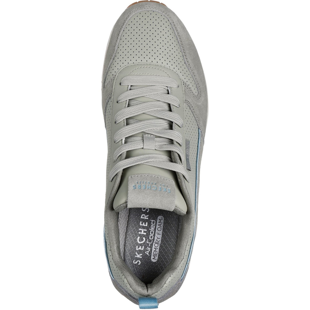 Men's Wide Fit Skechers 183011 Uno Stacre 2.0 Trainers
