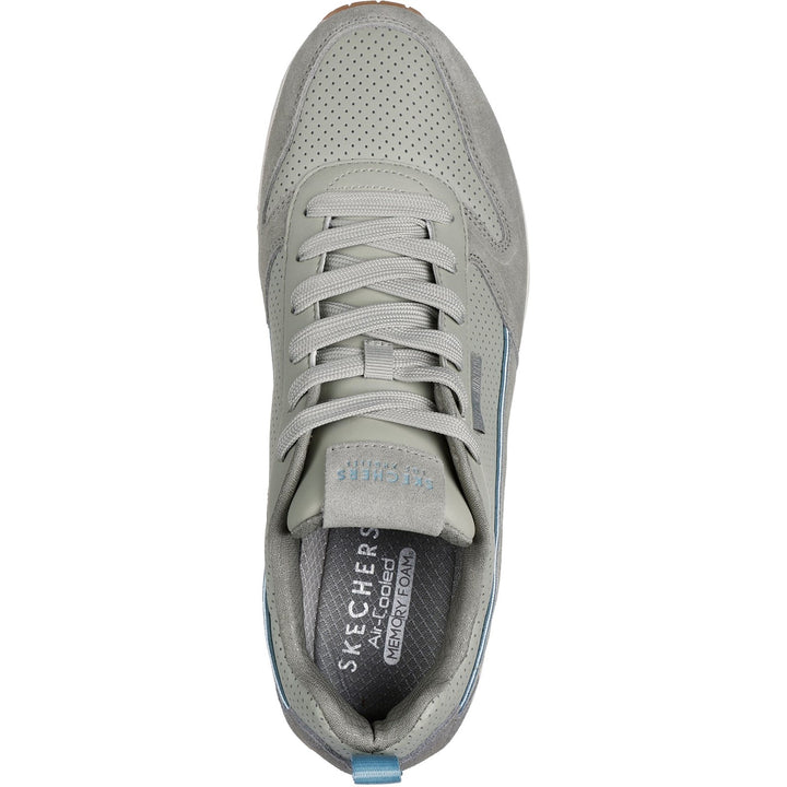 Men's Wide Fit Skechers 183011 Uno Stacre 2.0 Trainers