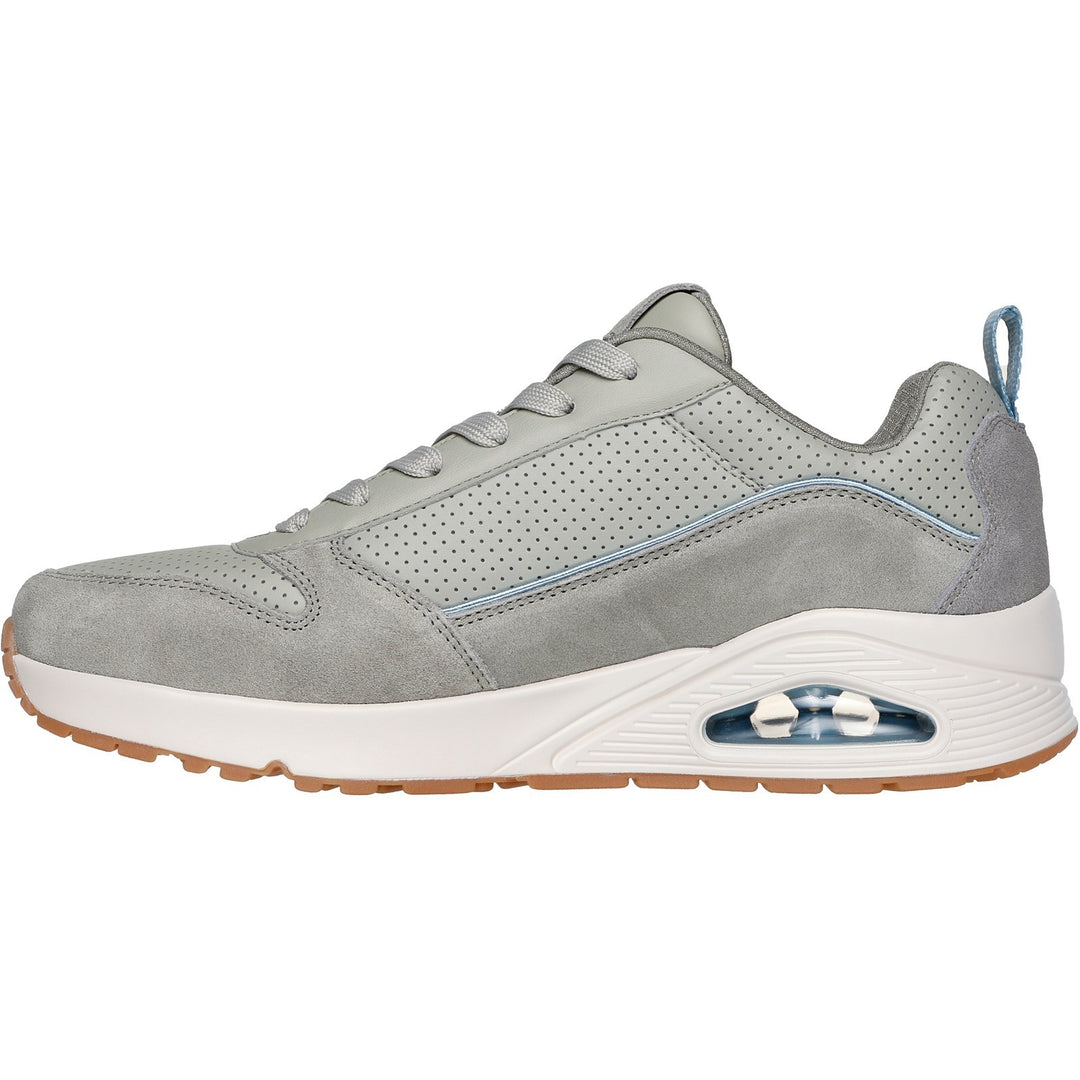 Men's Wide Fit Skechers 183011 Uno Stacre 2.0 Trainers