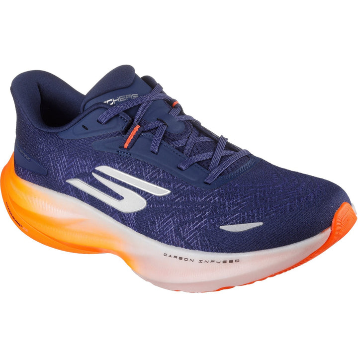Women's Wide Fit Skechers 172200 Aero Spark Trainers in Coral - Image 1