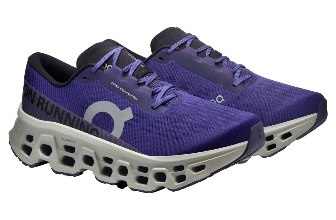 Zapatillas de hombre de ajuste ancho On Cloudmonster 3 - Twilight White in Blanco Crepúsculo - Image 4