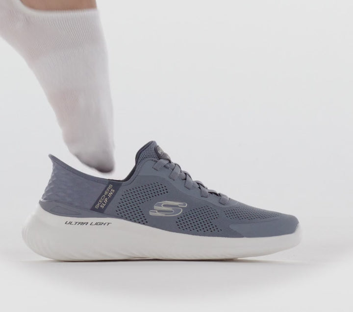 Zapatillas de deporte sin cordones Skechers 232459 Bounder 2.0 Emerged de corte ancho para hombre